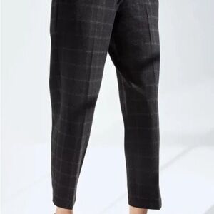 Babaton Jimmy Plaid Dress Pants